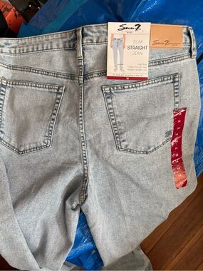 Seven7 Light Blue Slim Straight Jeans